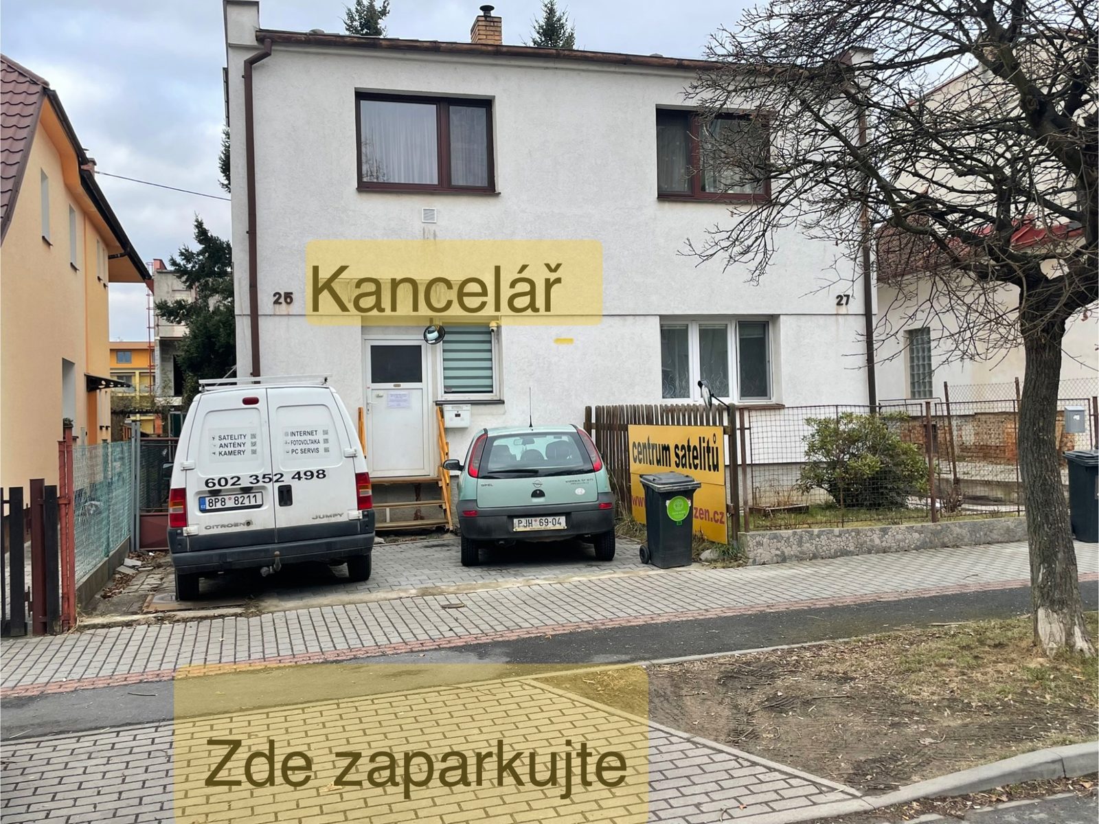 Provozovna Centrum satelitů v Plzni